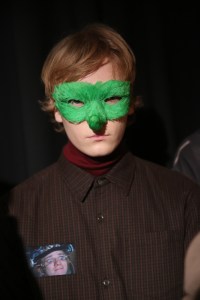 Backstage at Undercover Men's Fall 2019