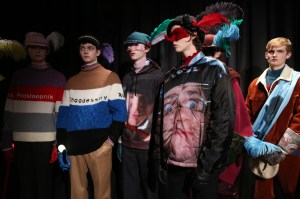 Backstage at Undercover Men's Fall 2019