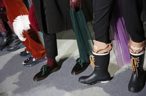 Backstage at Undercover Men's Fall 2019