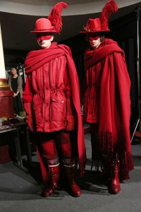Backstage at Undercover Men's Fall 2019