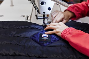 Inside Canada Goose’s Toronto factory.
