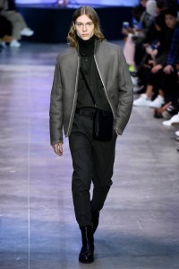 Model on the catwalk