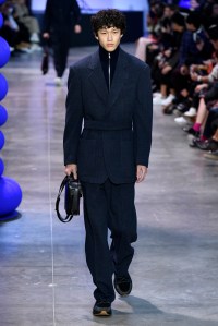 Model on the catwalk
