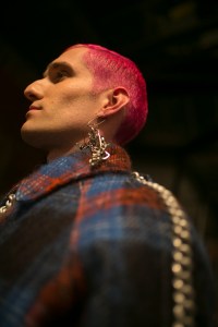 Backstage at Charles Jeffrey Loverboy Men's Fall 2019