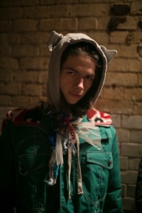 Backstage at Charles Jeffrey Loverboy Men's Fall 2019
