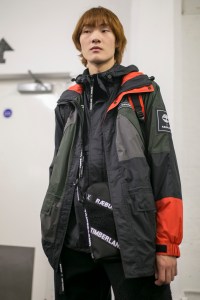 Backstage at Christopher Raeburn Men's Fall 2019