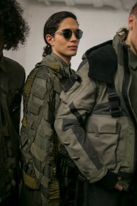 Backstage at Christopher Raeburn Men's Fall 2019