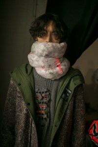 Backstage at Christopher Raeburn Men's Fall 2019