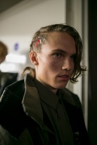 Backstage at Christopher Raeburn Men's Fall 2019