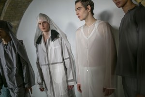 Backstage at Craig Green Men's Fall 2019