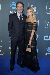 Chuck Lorre and Arielle Mandelson24th Annual Critics' Choice Awards, Arrivals, Barker Hanger, Los Angeles, USA - 13 Jan 2019