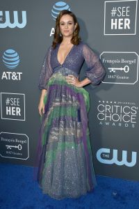 Dina Shihabi arrives at the 24th annual Critics' Choice Awards, at the Barker Hangar in Santa Monica, Calif24th Annual Critics' Choice Awards - Arrivals, Santa Monica, USA - 13 Jan 2019