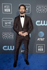 Milo Ventimiglia arrives at the 24th annual Critics' Choice Awards, at the Barker Hangar in Santa Monica, Calif24th Annual Critics' Choice Awards - Arrivals, Santa Monica, USA - 13 Jan 2019