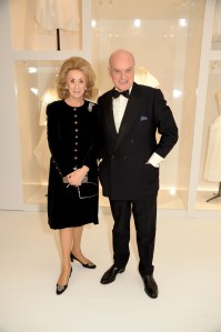 Lady Wolfson and Nicholas ColeridgeChristian Dior: Designer of Dreams exhibition dinner, V&A Museum, London, UK - 29 Jan 2019