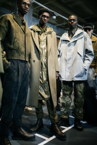Backstage at Ermenegildo Zegna Men's Fall 2019