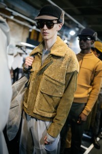 Backstage at Ermenegildo Zegna Men's Fall 2019