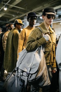 Backstage at Ermenegildo Zegna Men's Fall 2019