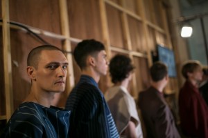 Backstage at E. Tautz Men's Fall 2019