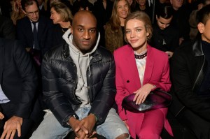 Virgil Abloh and Natalia Vodianova