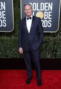 Viggo Mortensen in Dior Homme, Golden Globes 2019