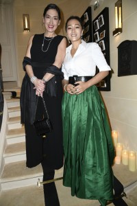 Hélène Poulit duQuesne and Gong Li