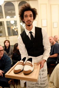 Olivier Saillard Stages Cafe Performance for J.M. Weston