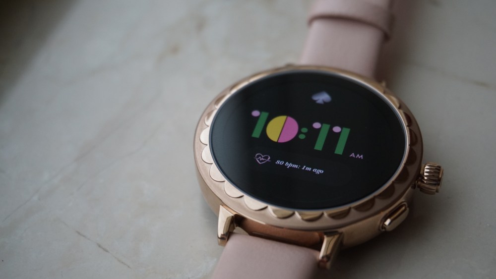 kate spade smartwatch wearable ces 2019 wear os fossil