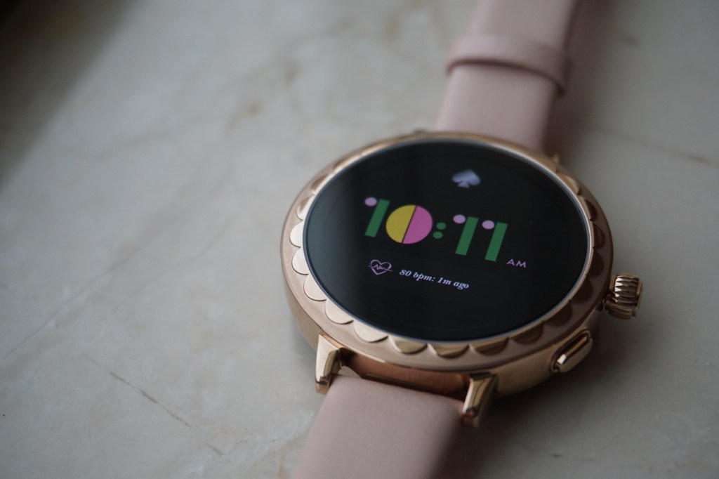 kate spade smartwatch wearable ces 2019 wear os fossil