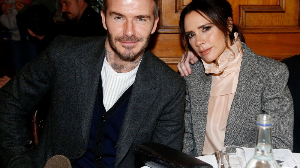 David Beckham and Victoria Beckham