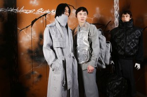 Backstage at Louis Vuitton men's Fall 2019