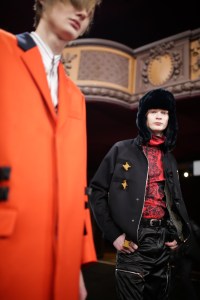 Backstage at Paul Smith Fall 2019