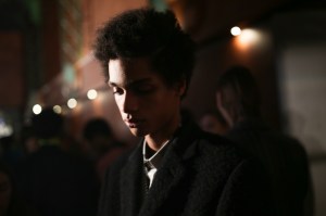 Backstage at Paul Smith Fall 2019