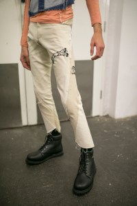 Backstage at Per Götesson Men's Fall 2019