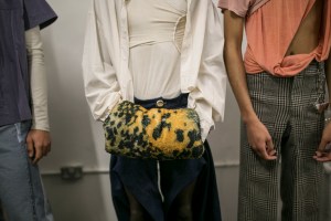Backstage at Per Götesson Men's Fall 2019