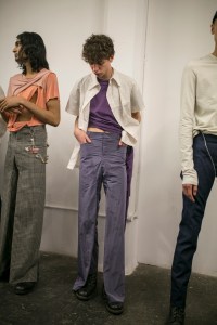 Backstage at Per Götesson Men's Fall 2019