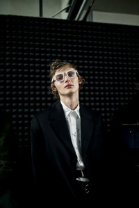 Backstage at Prada Men's Fall 2019