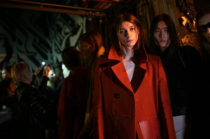 Backstage at Rick Owens Men's Fall 2019
