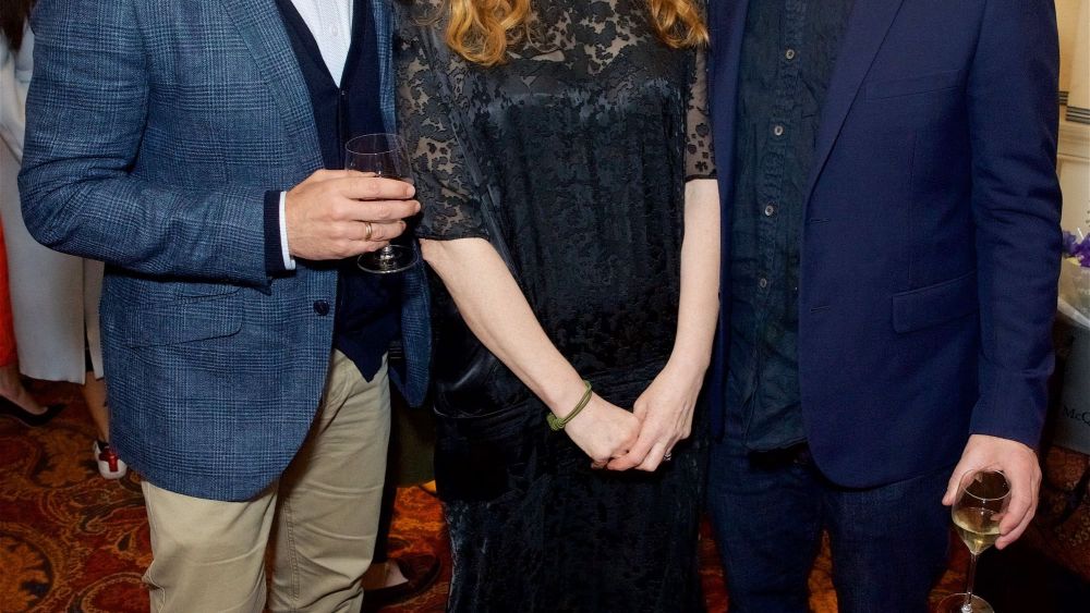 Sergio Bucher, Thea Bregazzi and Justin Thornton'Studio by Preen' launch, London, UK - 04 Apr 2018