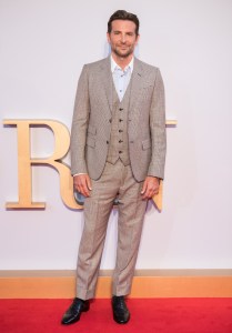 Bradley Cooper at the ÒA Star is BornÓ premiere in London.