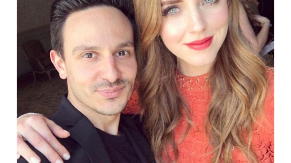 Alessio Sanzogni and Chiara Ferragni