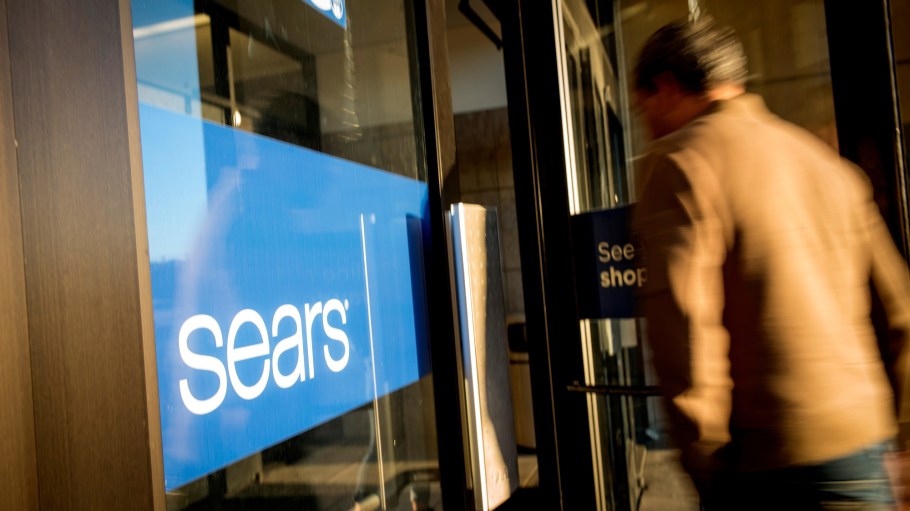 A customer enters a Sears Holdings Corp. store in San Bruno, California