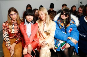 Veronika Heilbrunner, Susie Bubble, Tina Leung and Leaf Greener