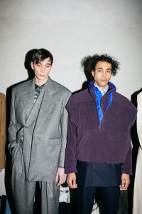 Backstage at Y/Project Men's Fall 2019