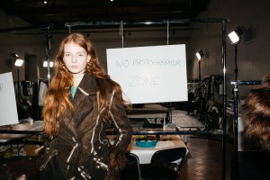 Backstage at Y/Project Men's Fall 2019