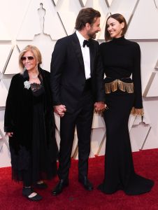 Bradley Cooper, Irina Shayk and Gloria Campano, 2019 Oscars