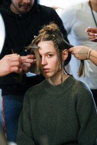 Backstage at 3.1 Phillip Lim RTW Fall 2019