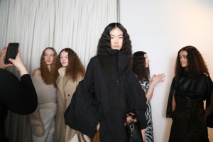 Backstage at 3.1 Phillip Lim RTW Fall 2019