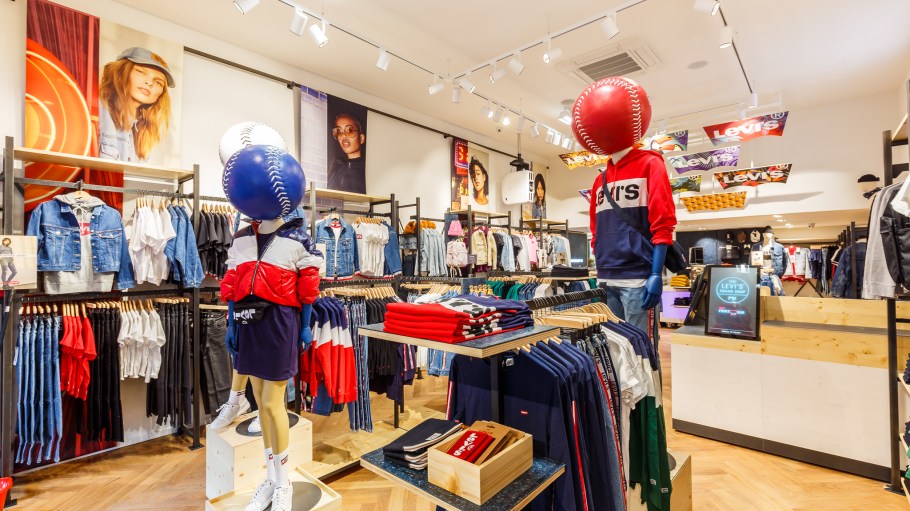 Gen Z Levi's store