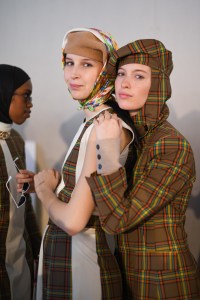 Backstage at Aalto RTW Fall 2019