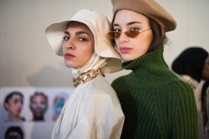 Backstage at Aalto RTW Fall 2019